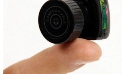 Tiny Spy Camera Fits On Your Fingertip