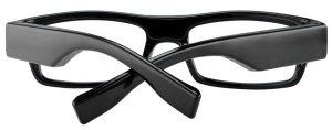 Digital Spy Camera Glasses Back View