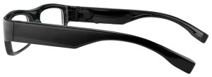 Digital Spy Camera Glasses Side View